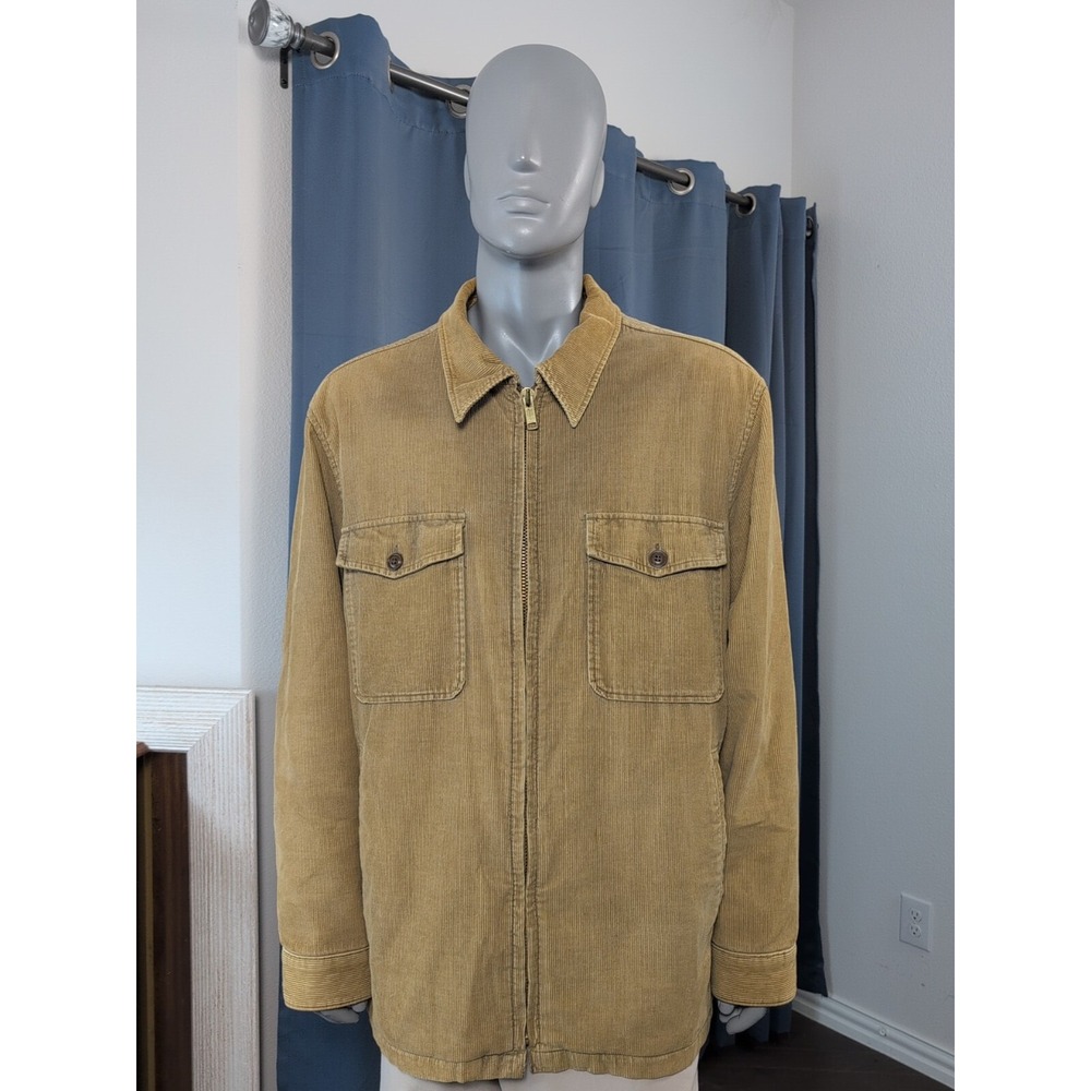 Vintage Gap Corduroy Chore Barn Jacket Mens 2XL 4 Pocket Workwear CabinCore Gorp